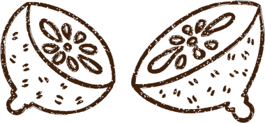 Bir insan tarafından çizilmiş limon kömürü.