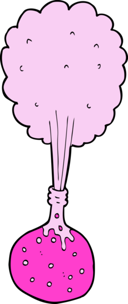 bir insan tarafından çizilmiş karikatür bilim deneyi