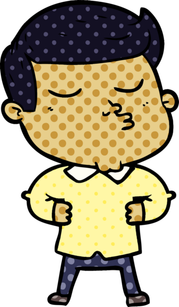 Bir insan tarafından çizilmiş karikatür mankeni adam.