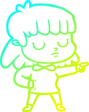 Bir insan tarafından çizilmiş, ilgisiz bir karikatür çizimi.