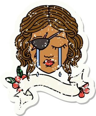 Retro Dövme Tarzı Bir insan tarafından çizilmiş insan düzenbaz karakter yüzü