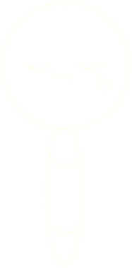 Bir insan tarafından çizilen Büyüteç Tebeşir Çizimi