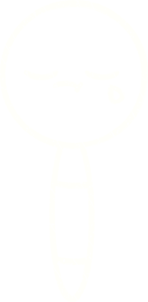 Bir insan tarafından çizilen Büyüteç Tebeşir Çizimi