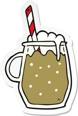 Bir insan tarafından çizilmiş kök birasının çıkartması.