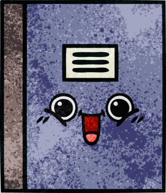 Bir insan tarafından çizilmiş bir defterin retro grunge desen karikatürü