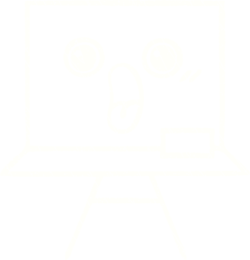 Bir insan tarafından çizilen Whiteboard Tebeşiri