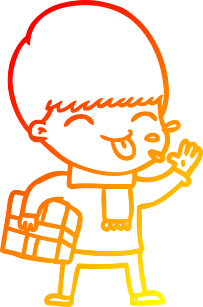 İnsan tarafından çizilmiş bir çizgi film karakterinin sıcak çizgi çizimi.