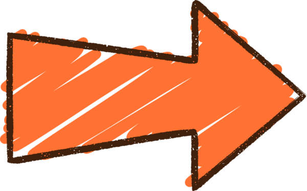 Bir insan tarafından çizilen ok tebeşiri işaretleniyor