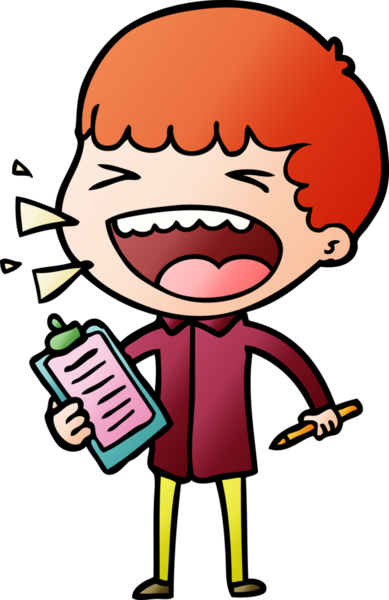 Bir insan tarafından çizilmiş gülen adam.