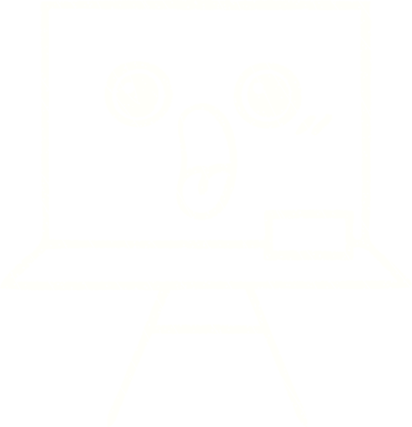 Bir insan tarafından çizilen Whiteboard Tebeşiri