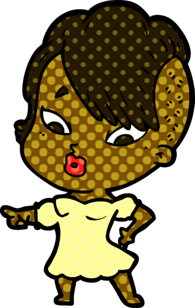 Bir insan tarafından çizilmiş bir karikatür.