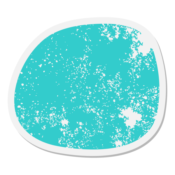 bir insan tarafından çizilmiş anlamlı şekilli grunge etiketi