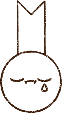 Ağlayan Kömür Madalyası Bir insan tarafından çizilmiş