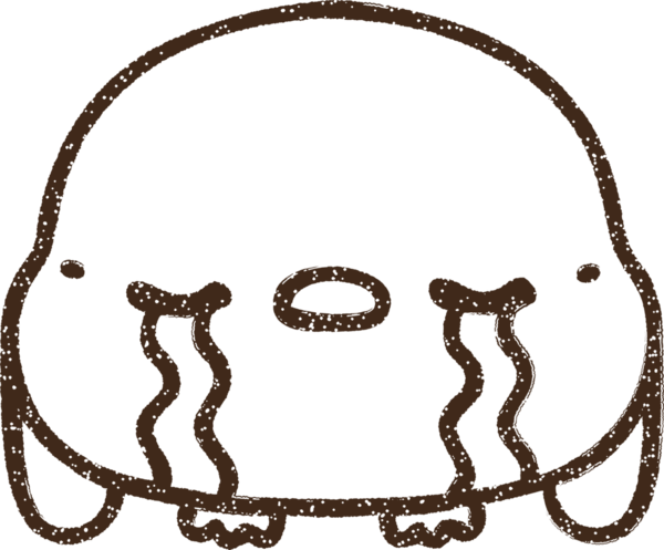 Ağlayan Tavuk Kömürü Bir insan tarafından çizilmiş