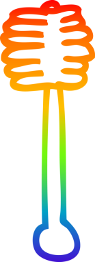 gökkuşağı gradyan çizgi çizimi bir insan tarafından çizilmiş bal Milli