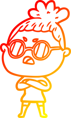 Bir insan tarafından çizilmiş kızgın bir karikatür çizimi.