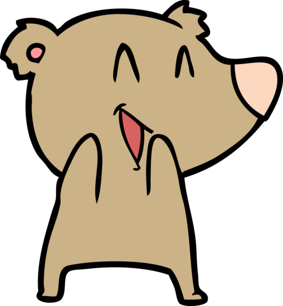 Bir insan tarafından çizilmiş bir çizgi film karakteri.