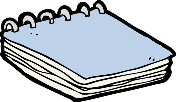 bir insan tarafından çizilmiş karikatür defteri