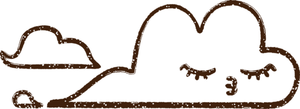 Bir insan tarafından çizilmiş bulut kömürü çizimi