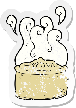 Bir insan tarafından çizilmiş karikatür turtasının gerilimli etiketi.