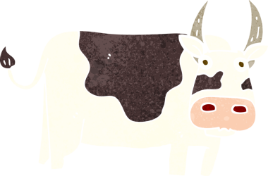 Bir insan tarafından çizilmiş bir çizgi film.