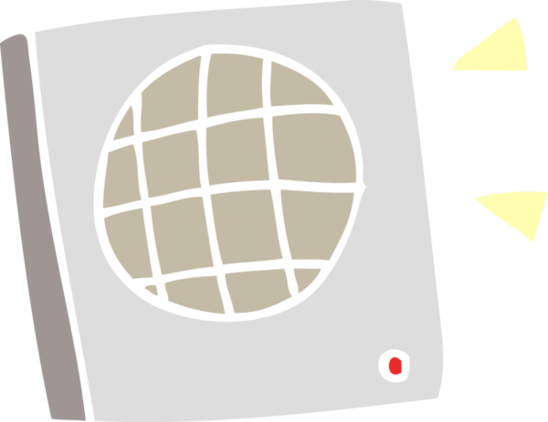 Bir insan tarafından çizilmiş düz renkli çizgi film konuşmacısı