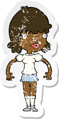 Bir insan tarafından çizilmiş mutlu bir karikatürün gerilimli yapıştırması.