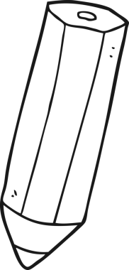 Bir insan tarafından çizilmiş siyah beyaz karikatür kalem.