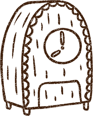 Taşıyıcı Saat Kömür Bir insan tarafından çizilmiş