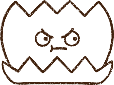 Bir insan tarafından çizilmiş nilüfer çiçeği kömürü.