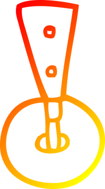 Bir insan tarafından çizilen çizgi film kadrosunun sıcak çizgi çizimi