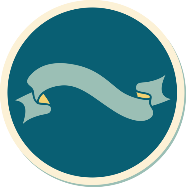 Bir insan tarafından çizilmiş geleneksel bir dövme etiketi.