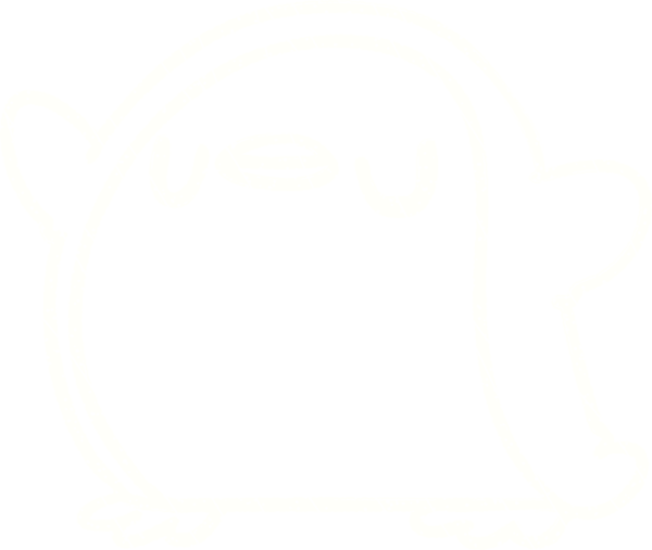 Bir insan tarafından çizilen Penguen Tebeşiri