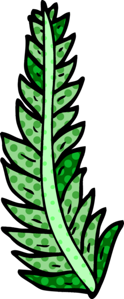 Bir insan tarafından çizilmiş karalama evi bitkisi.