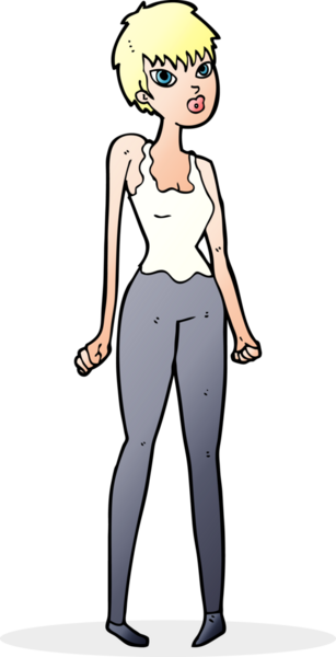 Bir insan tarafından çizilmiş güzel bir kadın.