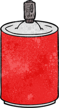 Bir insan tarafından çizilmiş karikatür spreyi.