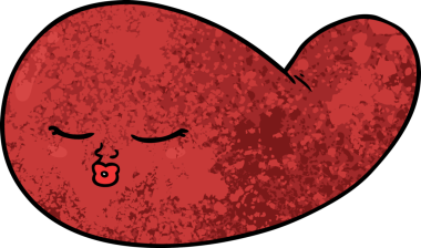 bir insan tarafından çizilmiş safra kesesi.