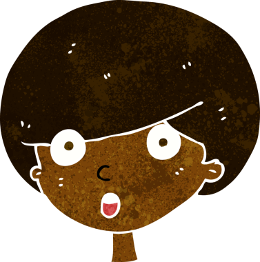 Bir insan tarafından çizilmiş bir karikatür.