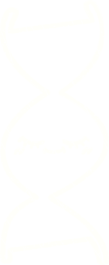 Bir insan tarafından çizilen DNA Strand Tebeşiri