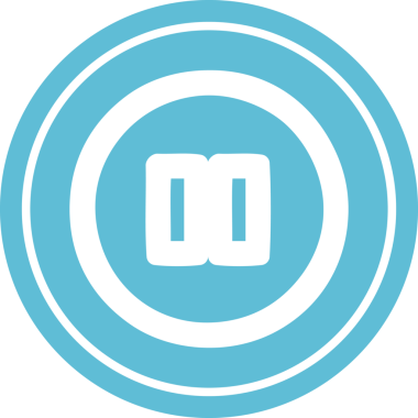 bir insan tarafından çizilmiş dairesel simgeyi duraklat