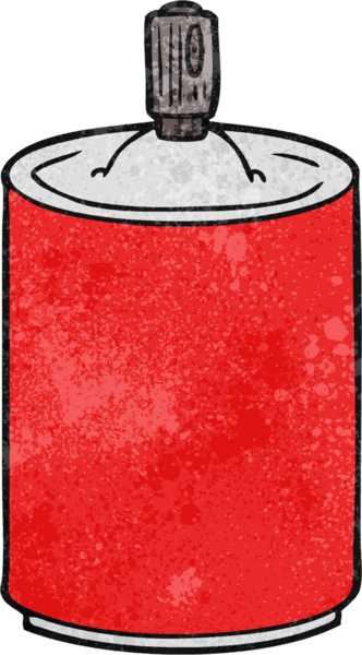 Bir insan tarafından çizilmiş karikatür spreyi.