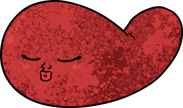 bir insan tarafından çizilmiş safra kesesi.