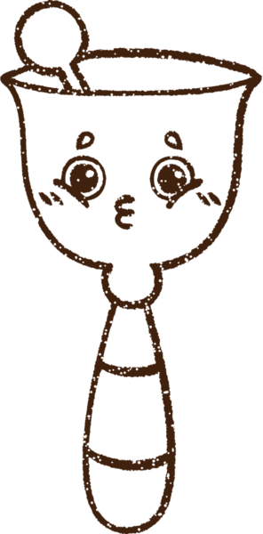 Bir insan tarafından çizilmiş çan kömürü çizimi