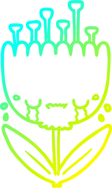 Bir insan tarafından çizilmiş ağlayan bir karikatür çizimi.