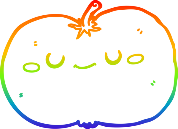 gökkuşağı gradyan çizgi çizimi bir insan tarafından çizilmiş elma çizgi