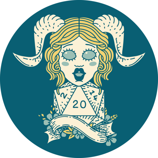 Retro Dövme Biçimi Bir insan tarafından çizilmiş doğal yirmi zar atışıyla düzenleme