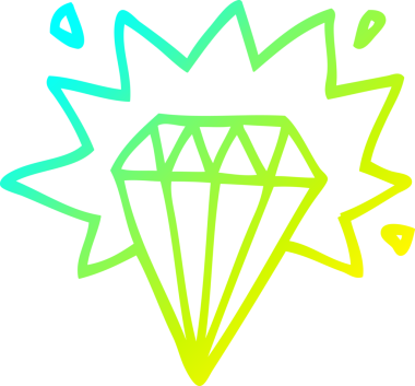 Bir insan tarafından çizilmiş bir karikatür dövmesi çizimi.