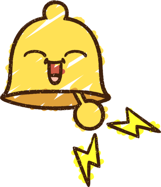 Çalan Zil Tebeşiri Bir insan tarafından çizilmiş