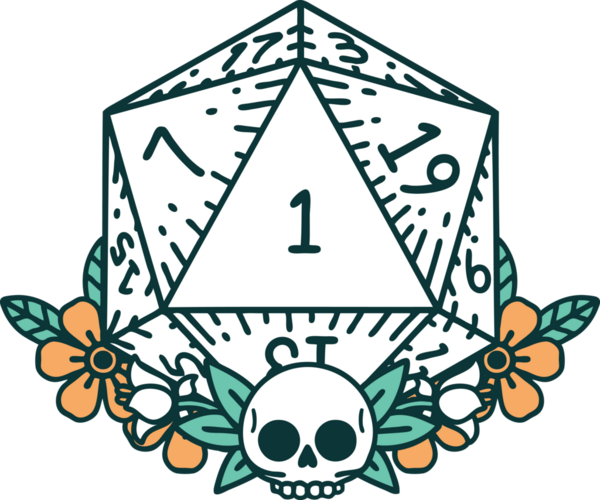 Retro Dövme Tarzı Doğal Zarlar Bir insan tarafından çizilmiş çiçek elementleri ile yuvarlanır