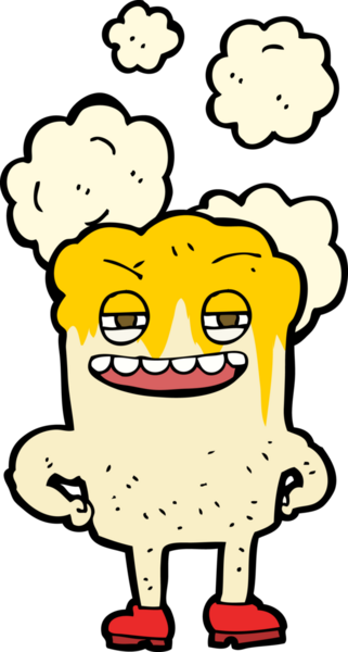 Bir insan tarafından çizilmiş mutlu bir diş.